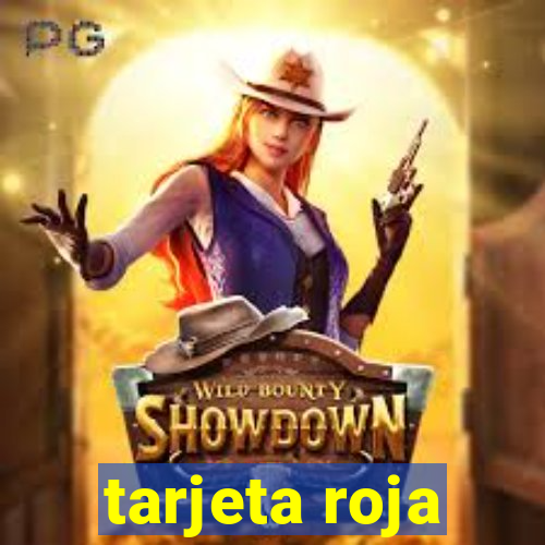 tarjeta roja